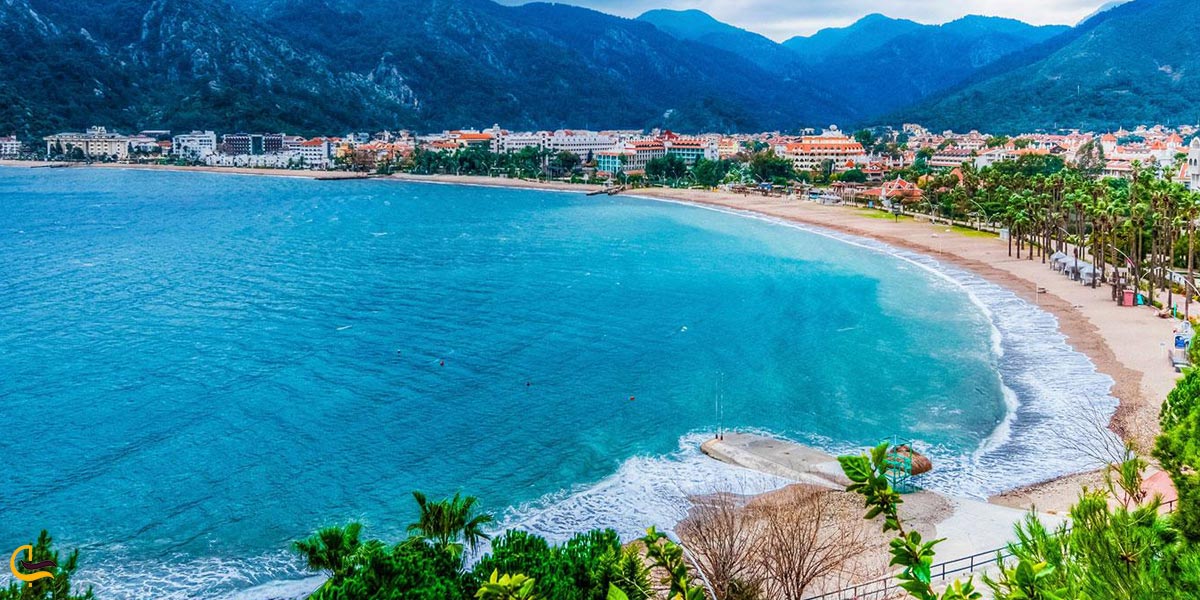 تصویری از سواحل مارماریس