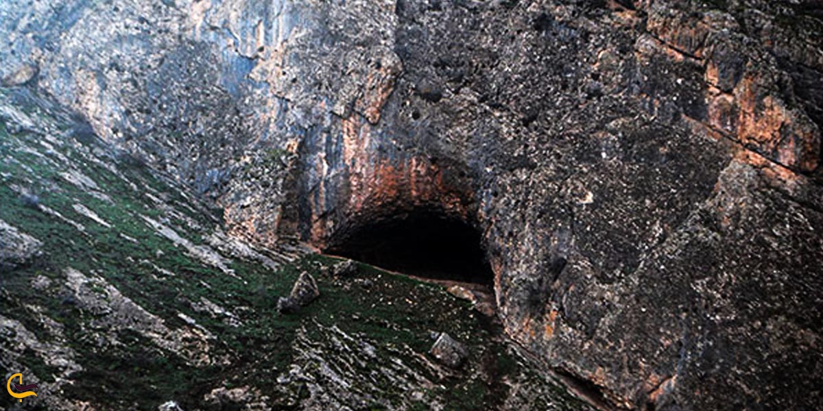 تصویری از غار حاجت خانه قزوین