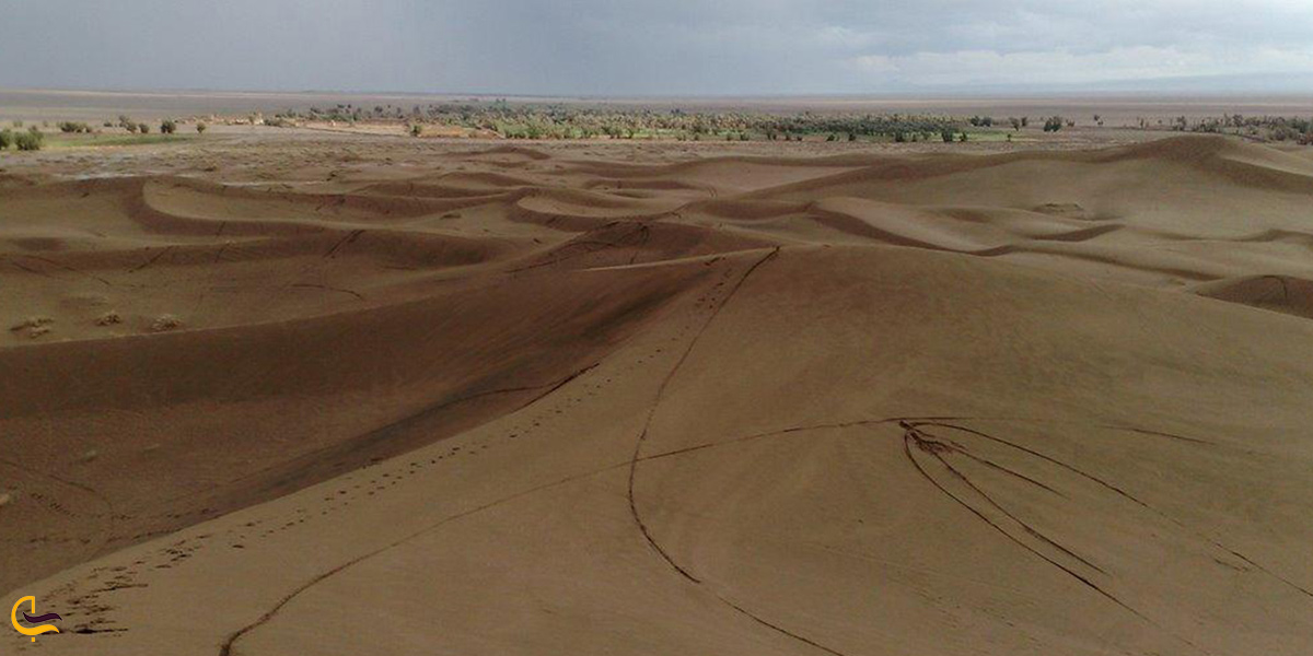 تصویری از کویر بافق