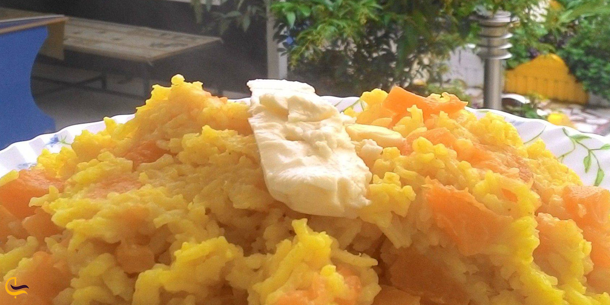 تصویری از بورانی پلو گیلانی
