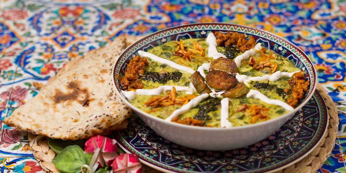 تصویری از غذای محلی شوربا تره مرند