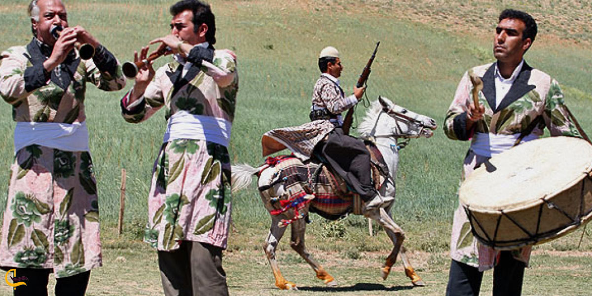 تصویری از موسیقی محلی لرستان