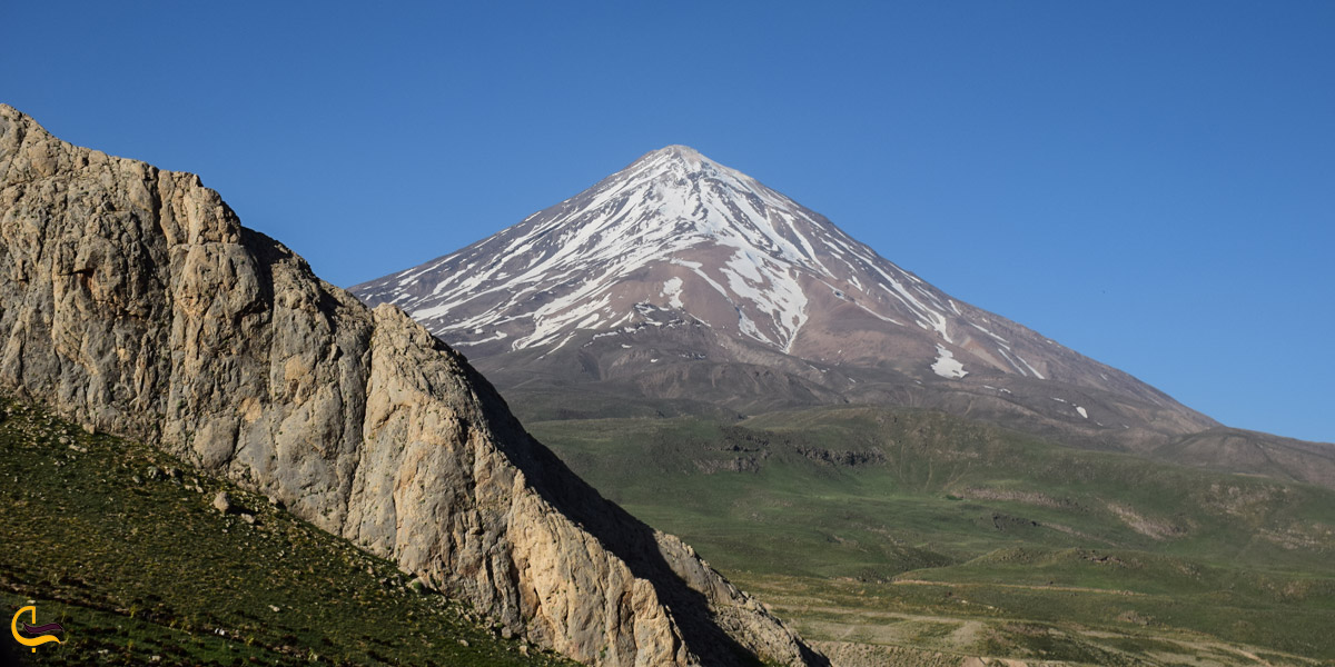 تصوری از کوه دماوند