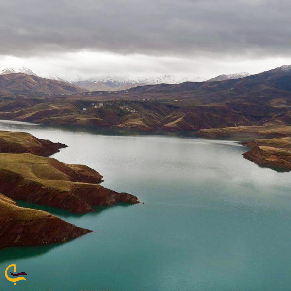 تصویری از دریاچه طالقان