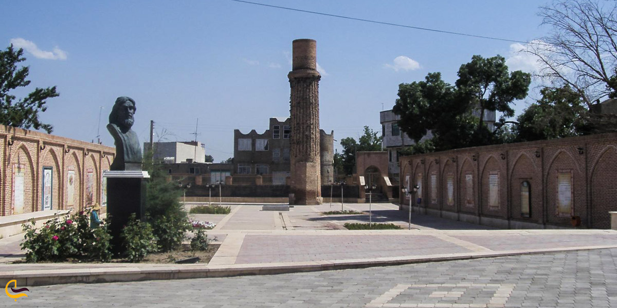 تصویری از مسجد و مقبره شمس تبریزی