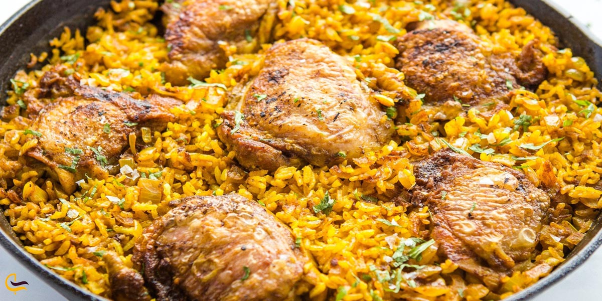 تصویری از غذای محلی آباده