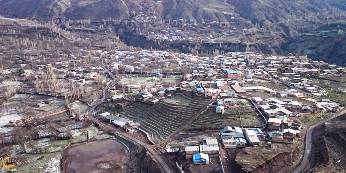 تصویری از روستای الموت