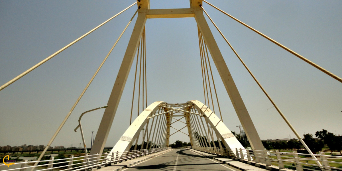 تصویری از پل اهواز