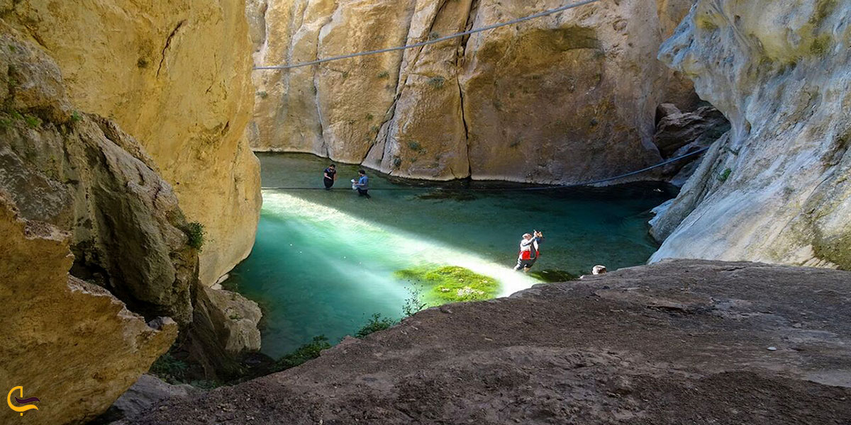 نمایی ازرودخانه آجم