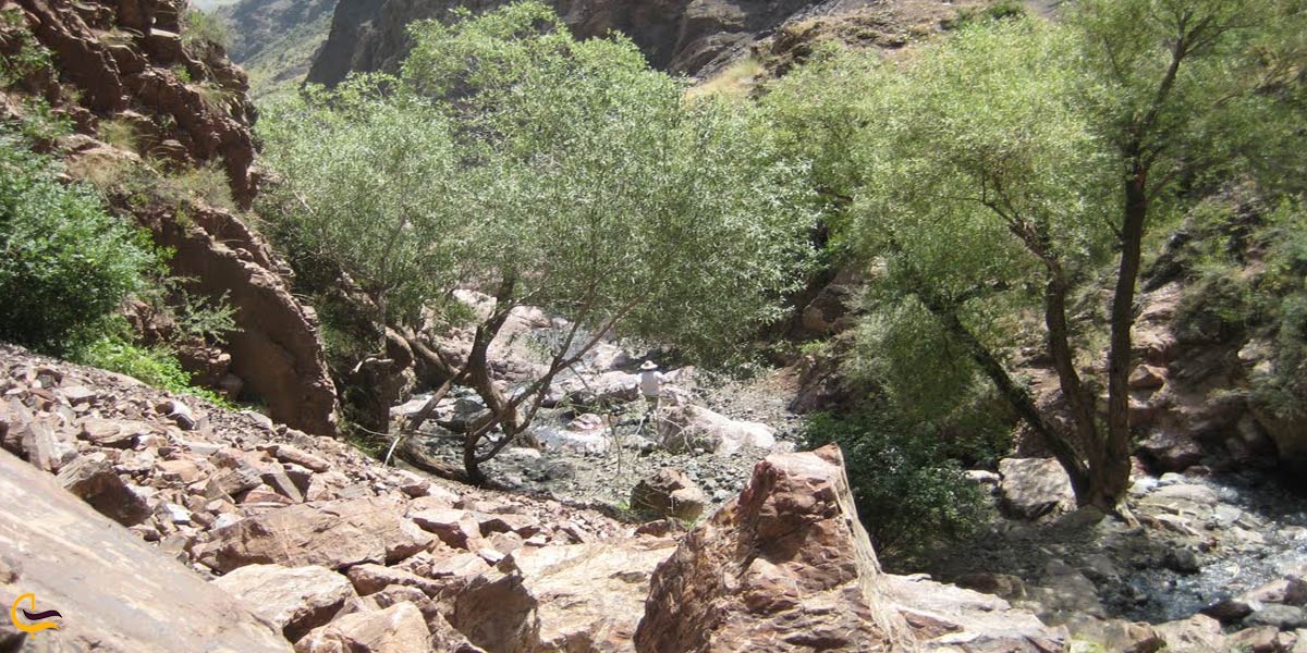 تصویری از آبشار بدلان