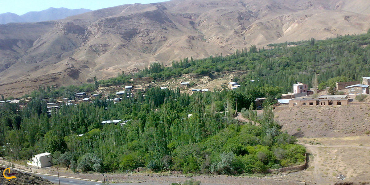 نمایی ازکوه برز