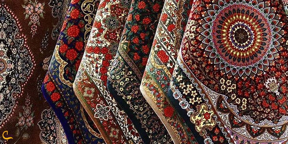 تصویری از قالی بافی سوغات بناب