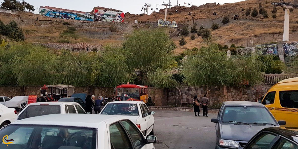 نمایی ازپارکینگ چالیدره