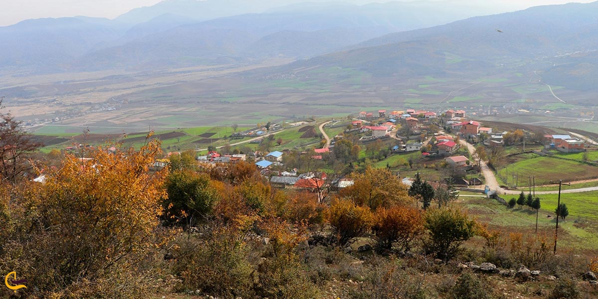 تصویری از روستای سرسبز دودانگه