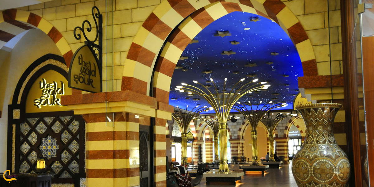 نمایی ازبازار طلای دبی