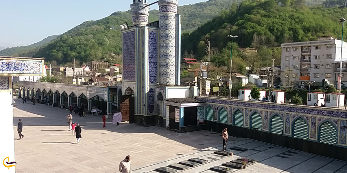 تصویری از امامزاده عبدالحق شهر زیرآب