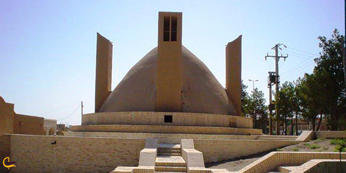 تصویری از آب انبار امامزاده ندوشن