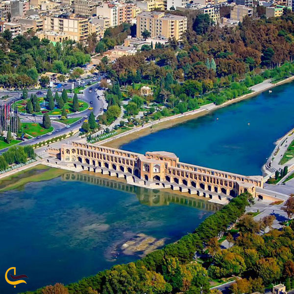 نمایی از شهر اصفهان