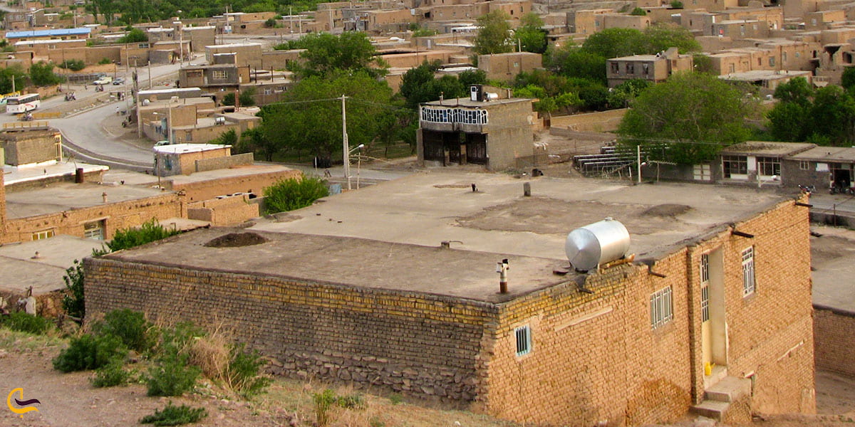نمایی ازروستای کوچری