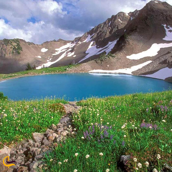 تصویری از دریاچه کوه گل‭