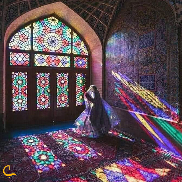 تصویری ازمسجد نصیرالملک شیراز