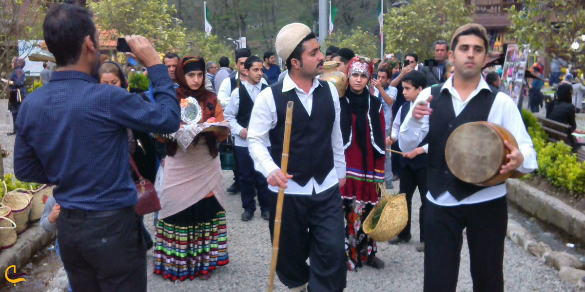 تصویری از مراسم نوروز خوانی