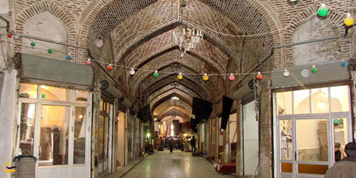 تصویری از بازار قدیمی خوی