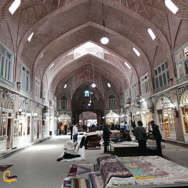 تصویری از بازار قدیم تبریز