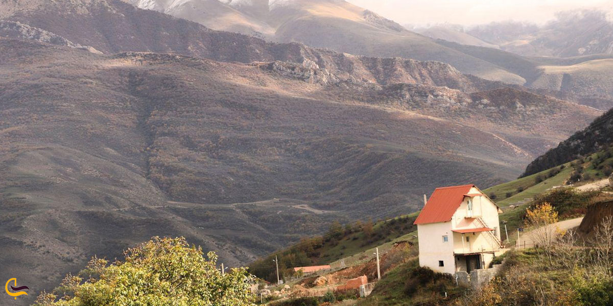 تصویری از طبیعت سرسبز روستای اوریم