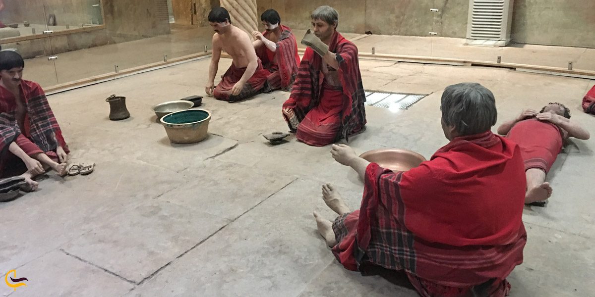 عکس قسمتی از حمام وکیل شیراز