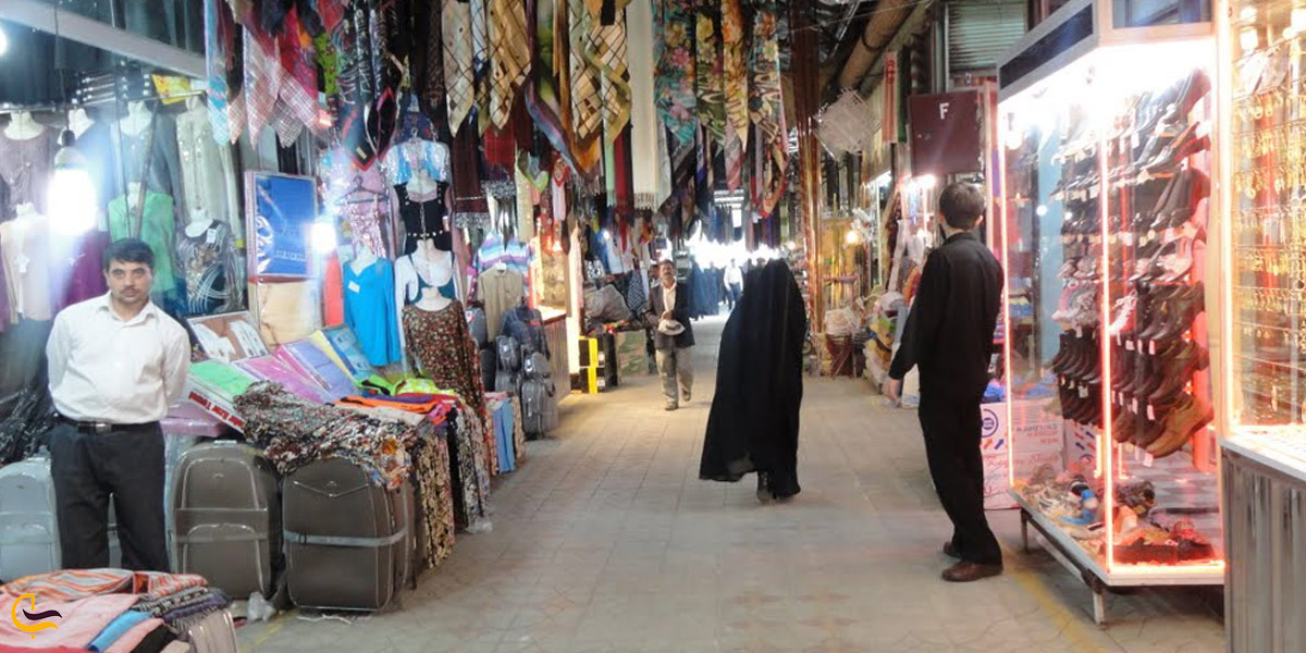 تصویری از راسته بازار