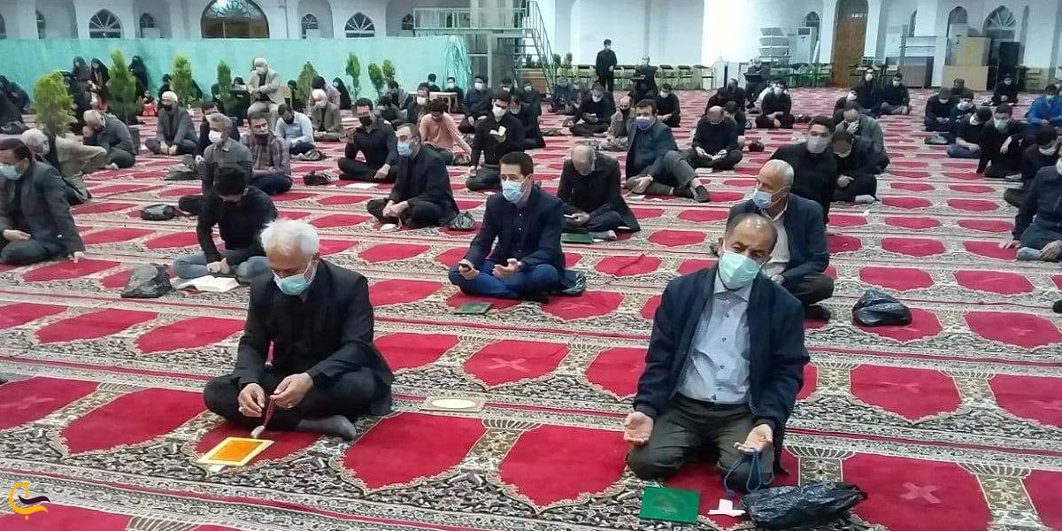 تصویری از مراسمات مذهبی در ندوشن