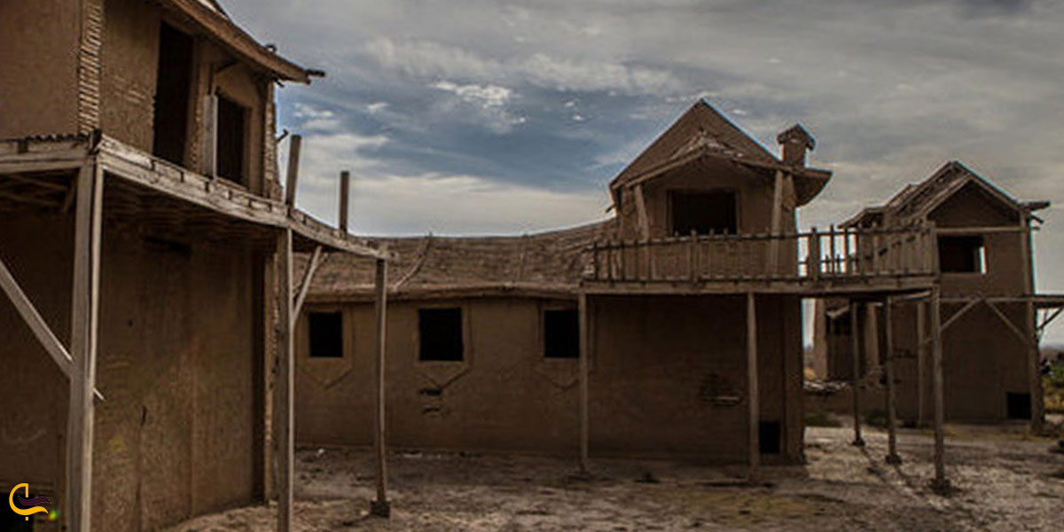 تصویری از اقامتگاه چوبی دهکده چوبی