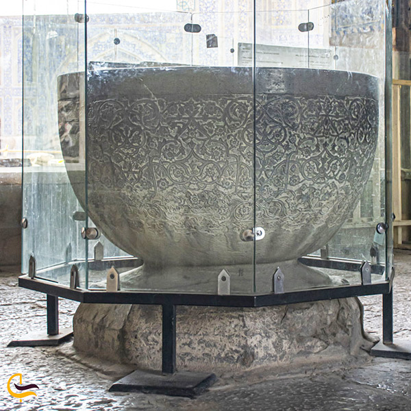 تصویر سنگاب مسجد شاه اصفهان
