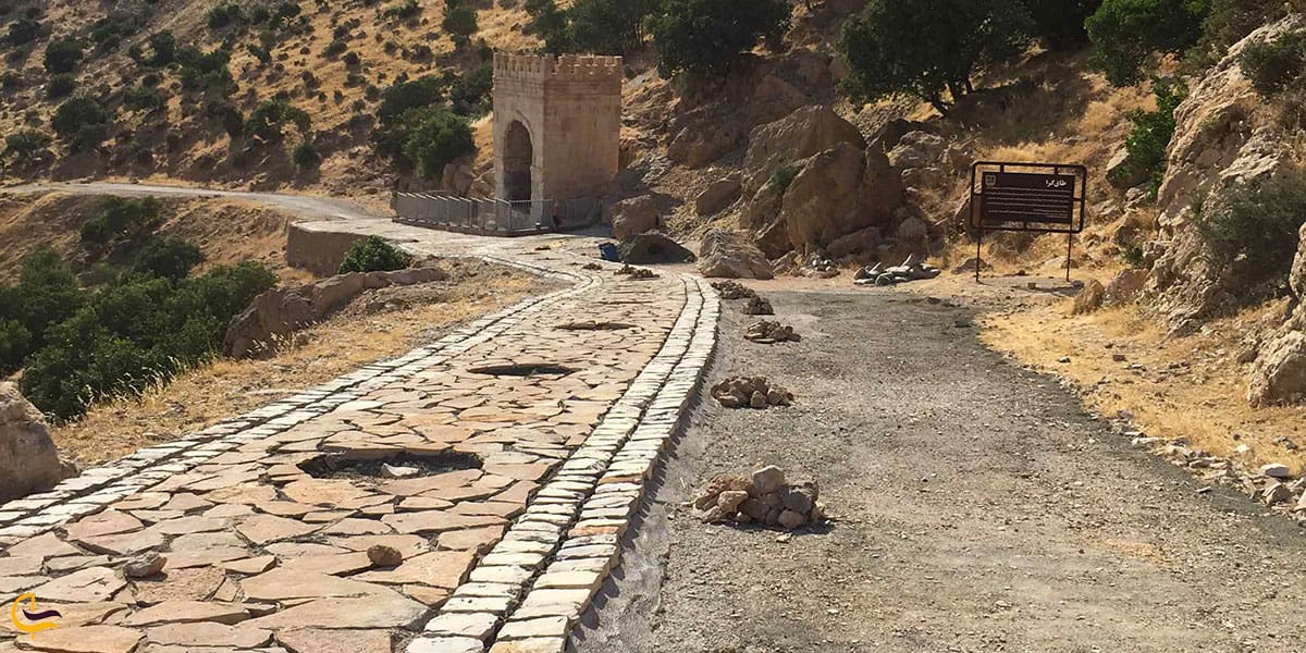 نمایی ازجاده ساسانی