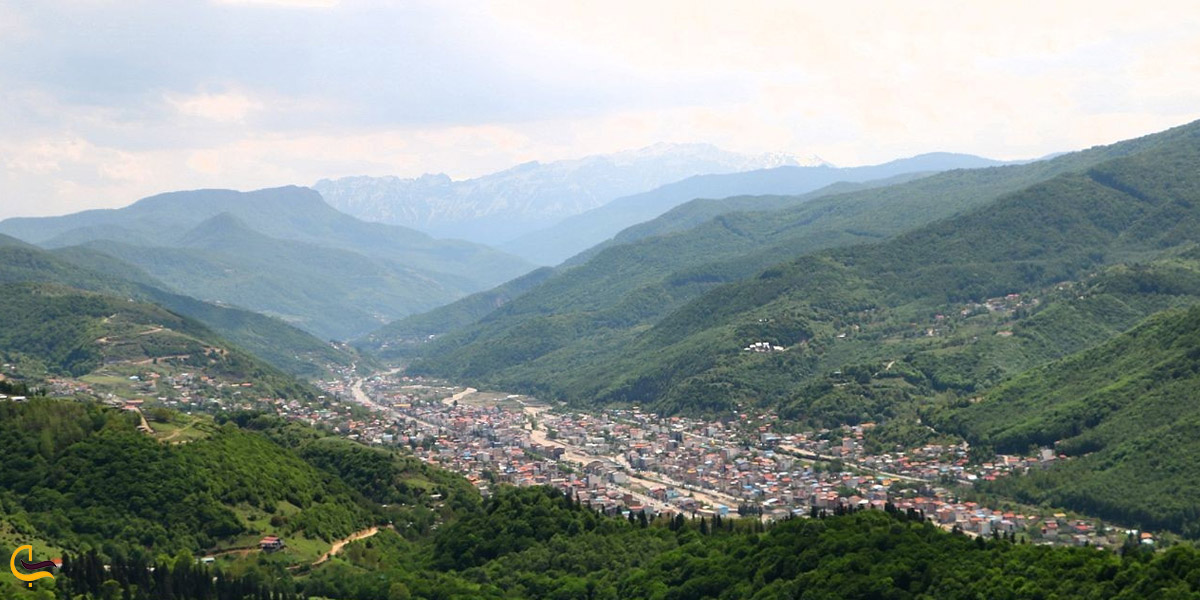 تصویری از طبیعت سرسبز سوادکوه