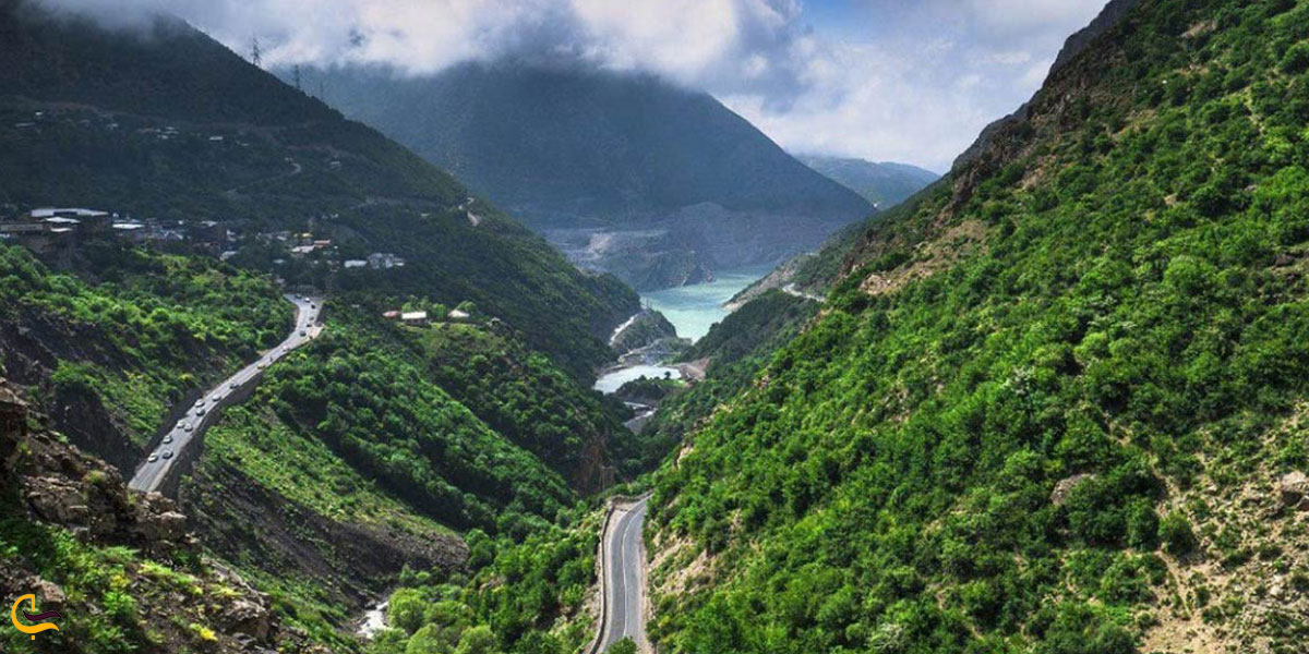 تصویری از طبیعت شهرستان سوادکوه