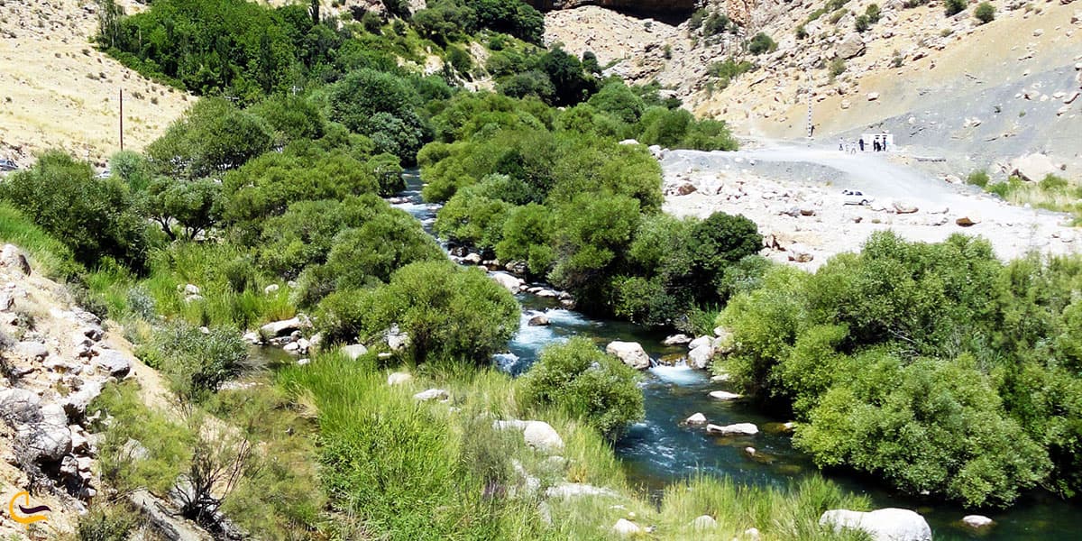 نمایی ازگردشگاه شهید