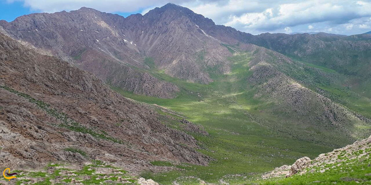 نمایی ازارتفاعات شاهو