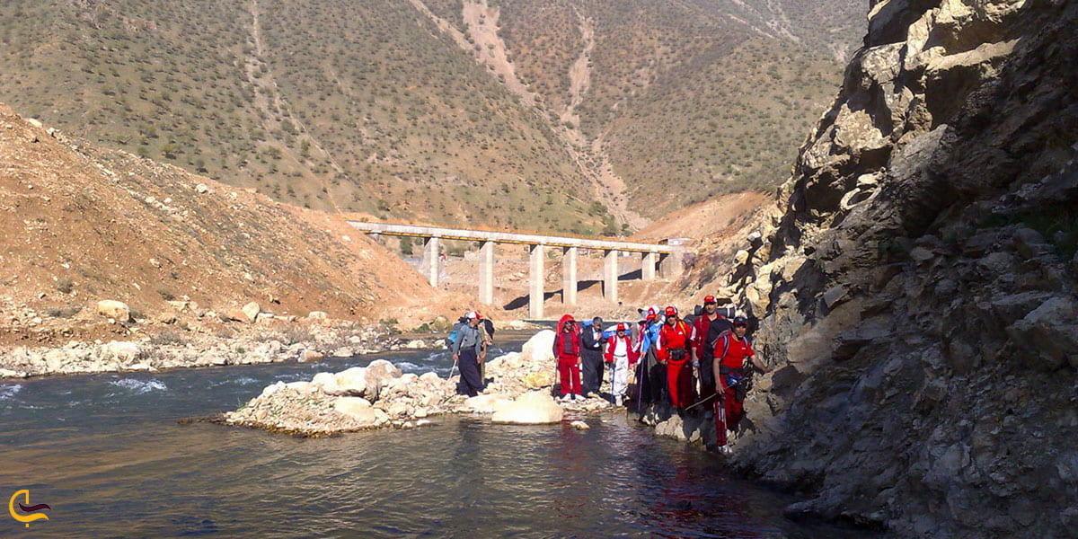 نمایی از پل سیروان