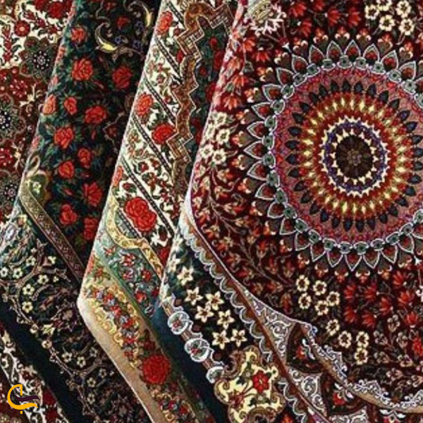 تصویری از قالی های کرمان