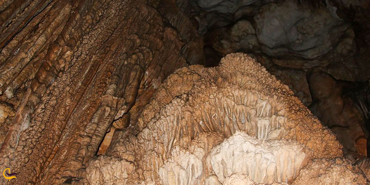 عکس از غار دمه گلپایگان