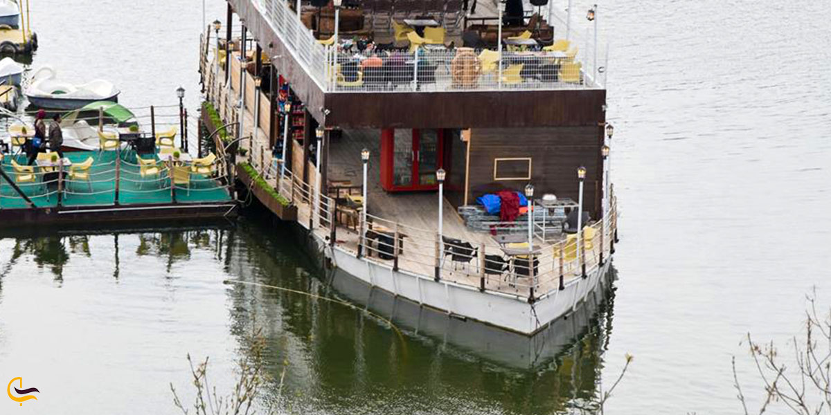 نمایی ازکشتی شناور چالیدره