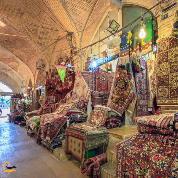 تصویری از مغازه در بازار وکیل شیراز