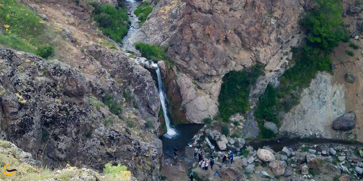 تصویری از آبشار عرب دیزج