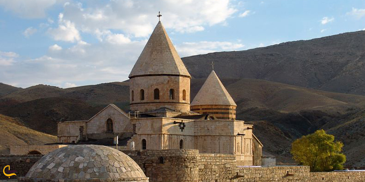 تصویری از کلیسای تادئوس مقدس آذربایجان غربی