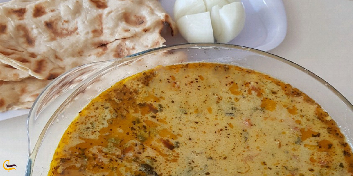 تصویری از غذای محلی بناب