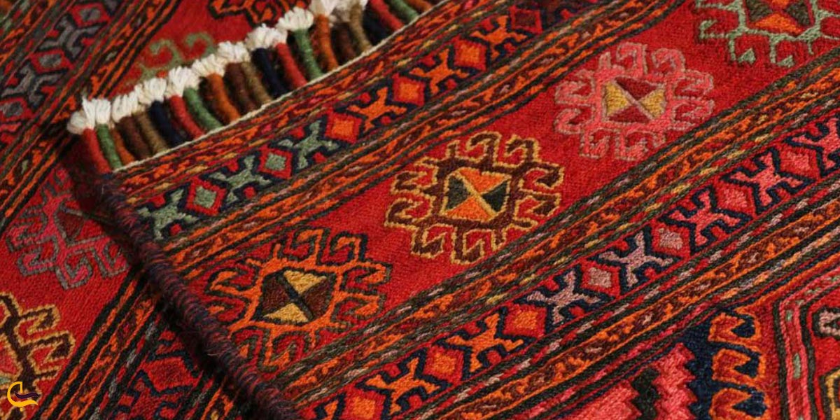 تصویری از گلیم سوغات جیرفت