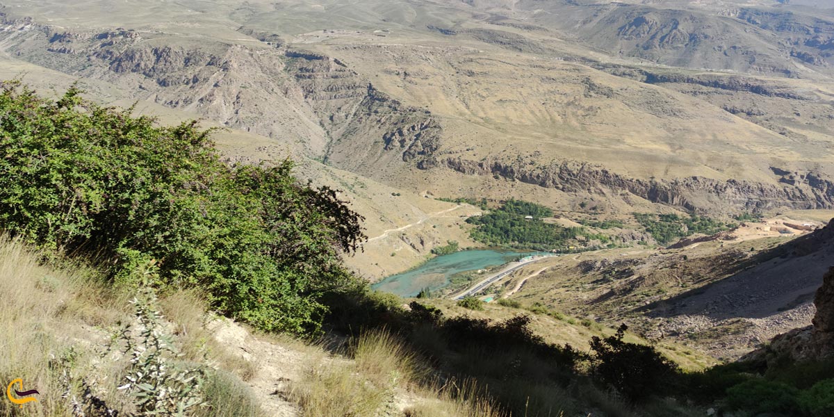 تصویری از طبیعت سرسبز روستای آبسک