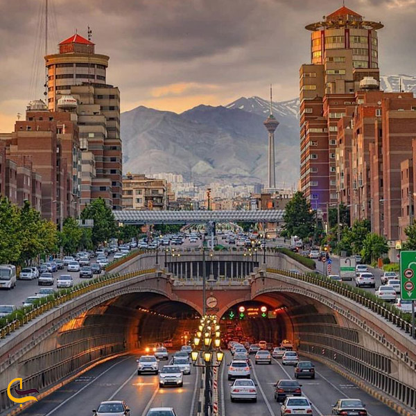 تصویری از شهر تهران